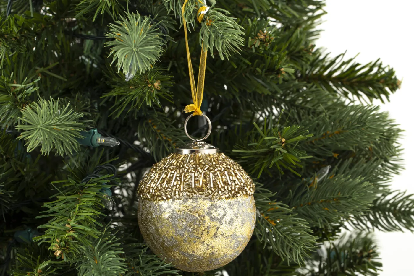 Boules De Noël|Boules De Noël<Flamant CHIKO, boule de Noël Or