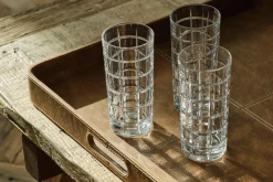 Verres|Verres<Flamant CHOPIN, verre longdrink, taillés à la main, set de 6 Transparent
