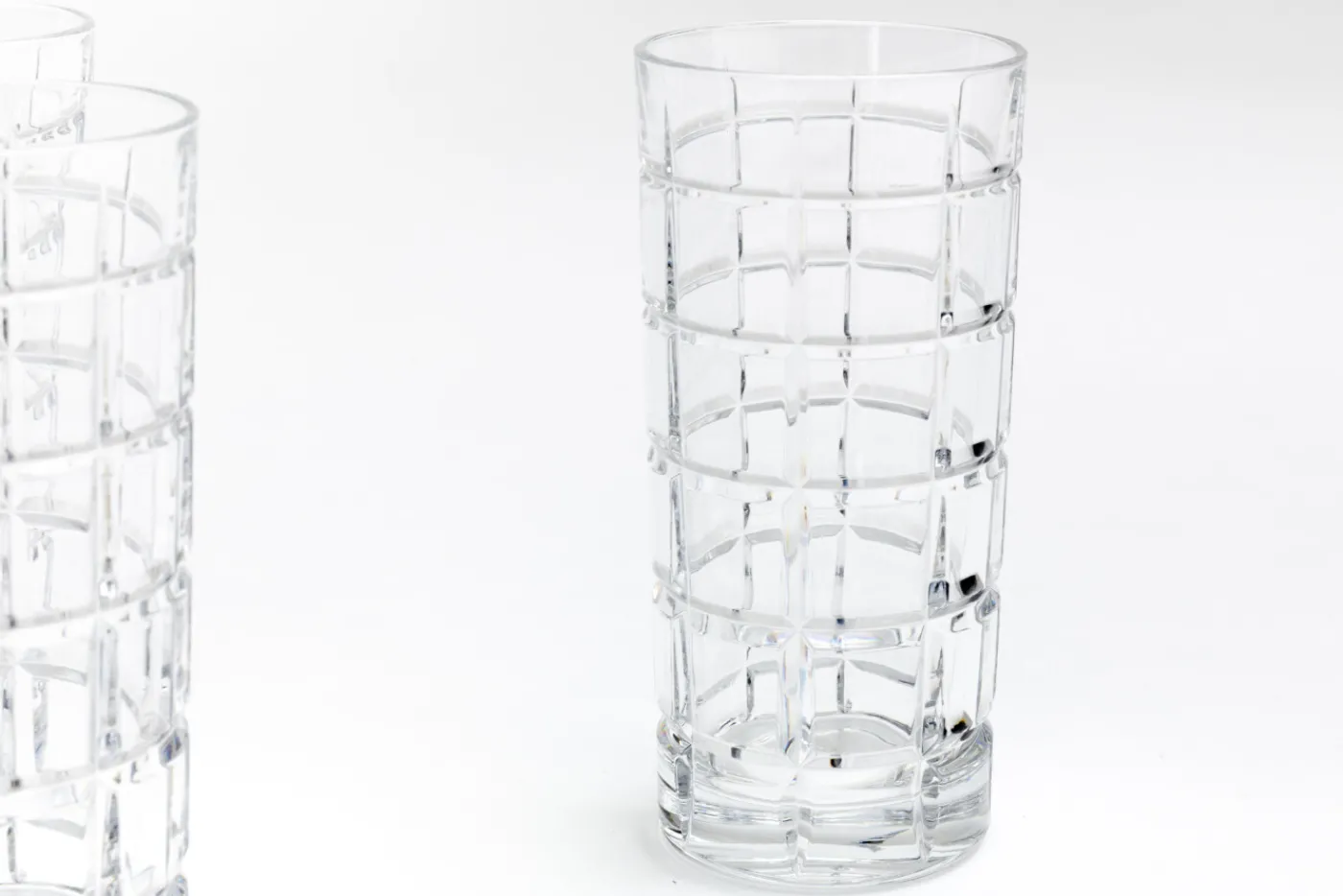 Verres|Verres<Flamant CHOPIN, verre longdrink, taillés à la main, set de 6 Transparent