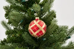 Boules De Noël|Boules De Noël<Flamant CHRISTA, boule de Noël Rouge
