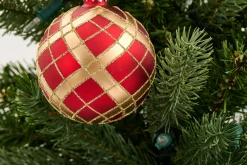 Boules De Noël|Boules De Noël<Flamant CHRISTA, boule de Noël Rouge