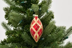 Boules De Noël|Boules De Noël<Flamant CHRISTA, pendentif Noël Rouge