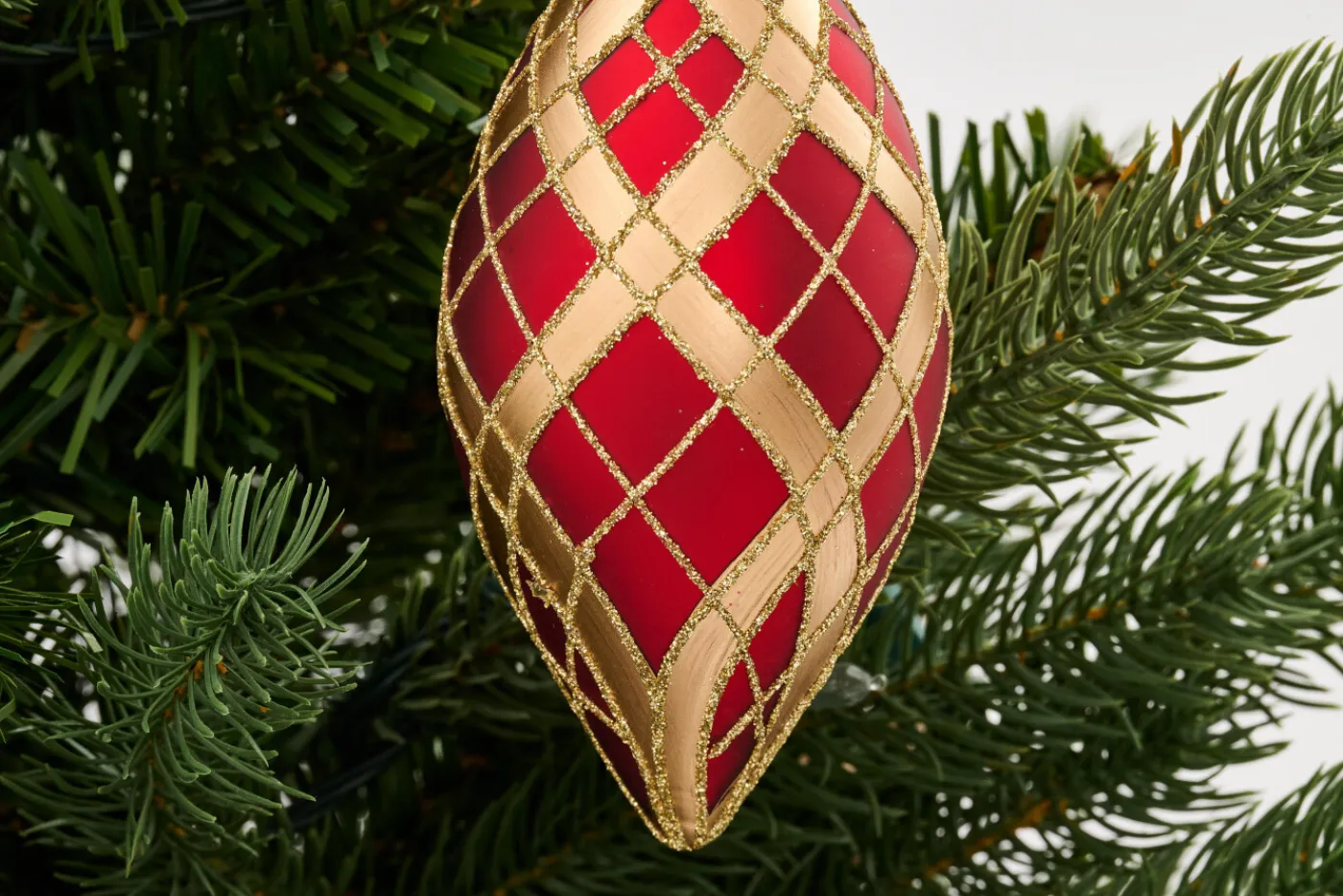 Boules De Noël|Boules De Noël<Flamant CHRISTA, pendentif Noël Rouge