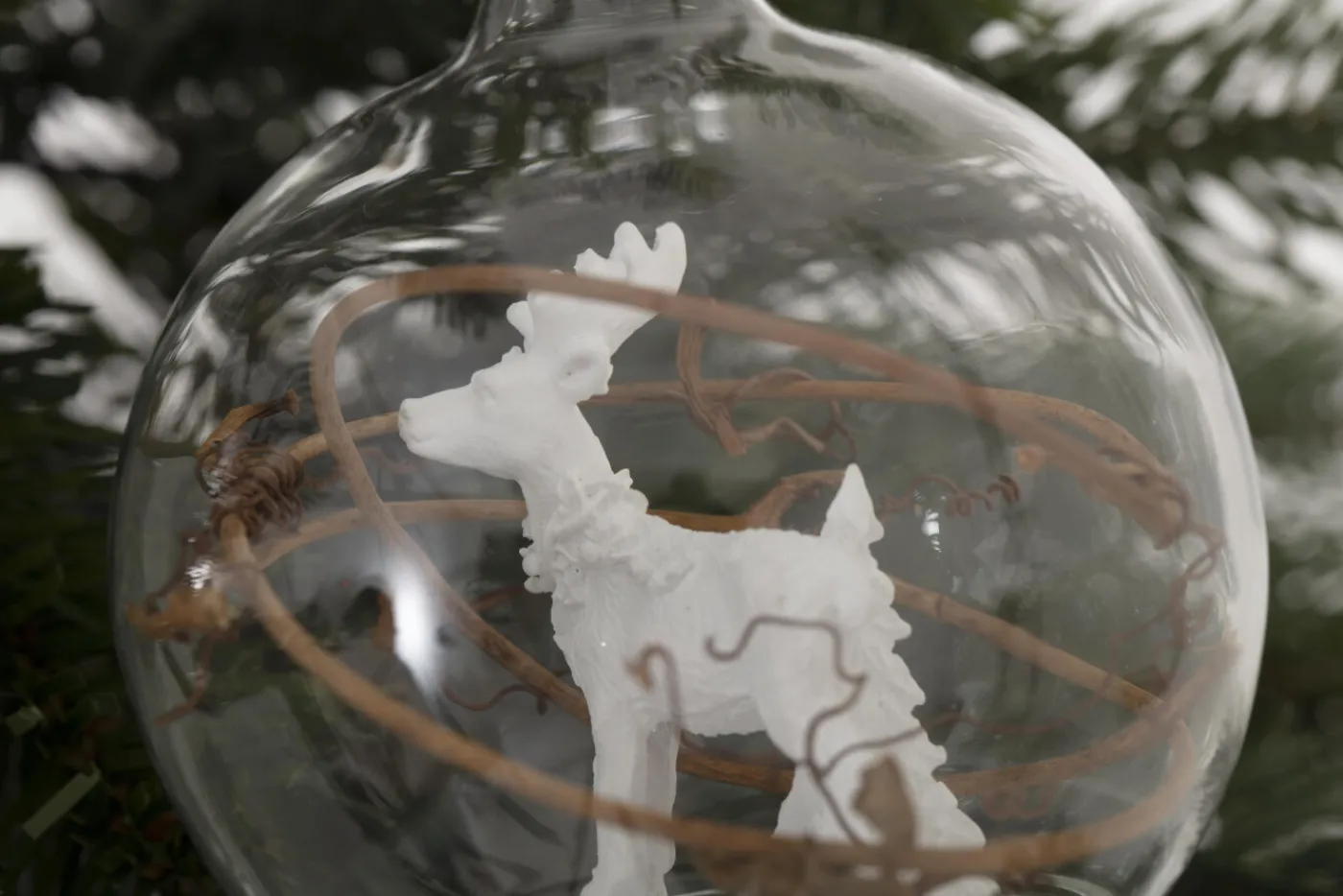 Boules De Noël|Boules De Noël<Flamant CIERA, boule de Noël Transparent