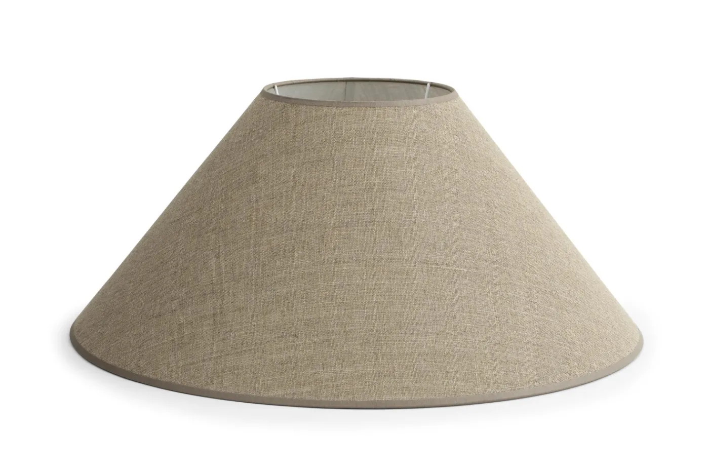 Abat-Jour|Luminaire<Flamant CIRCUM, abat-jour, naturel, conique, 55 cm Blanccassé