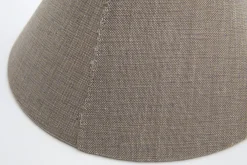 Abat-Jour|Luminaire<Flamant CIRCUM, abat-jour, naturel et gris, conique, 30 cm Blanccassé