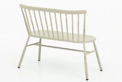 Banquettes|Fauteuils<Flamant CLAIRE, banc de jardin, rétro Blanc