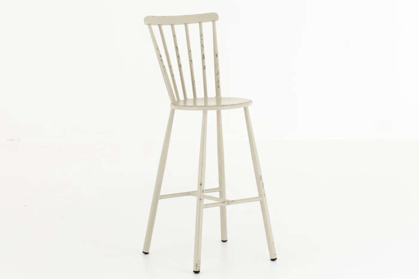 Chaises|Chaises<Flamant CLAIRE, chaise de bar de jardin, rétro Blanc
