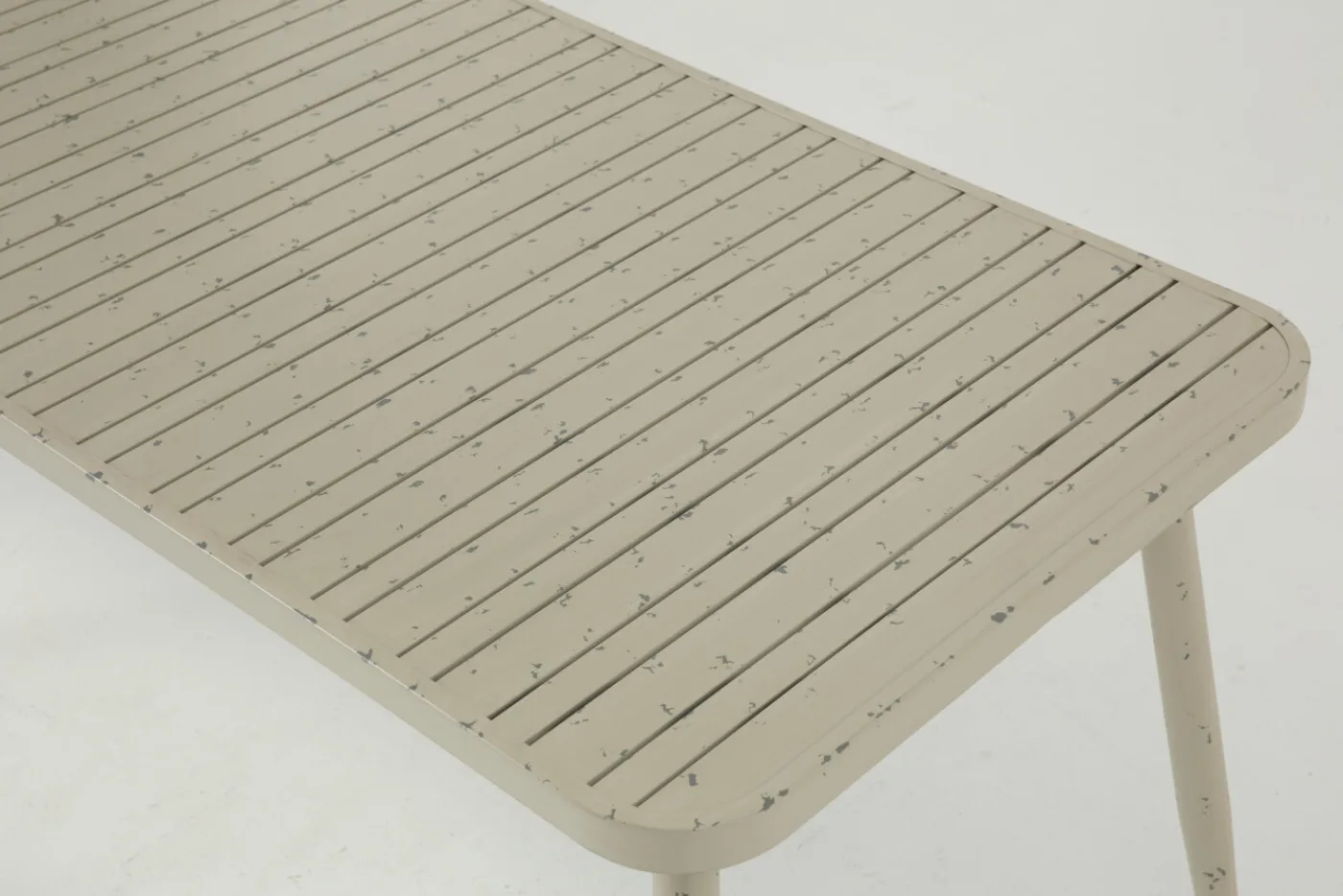 Tables|Tables<Flamant CLAIRE, table de jardin, 150x75, rétro Blanc