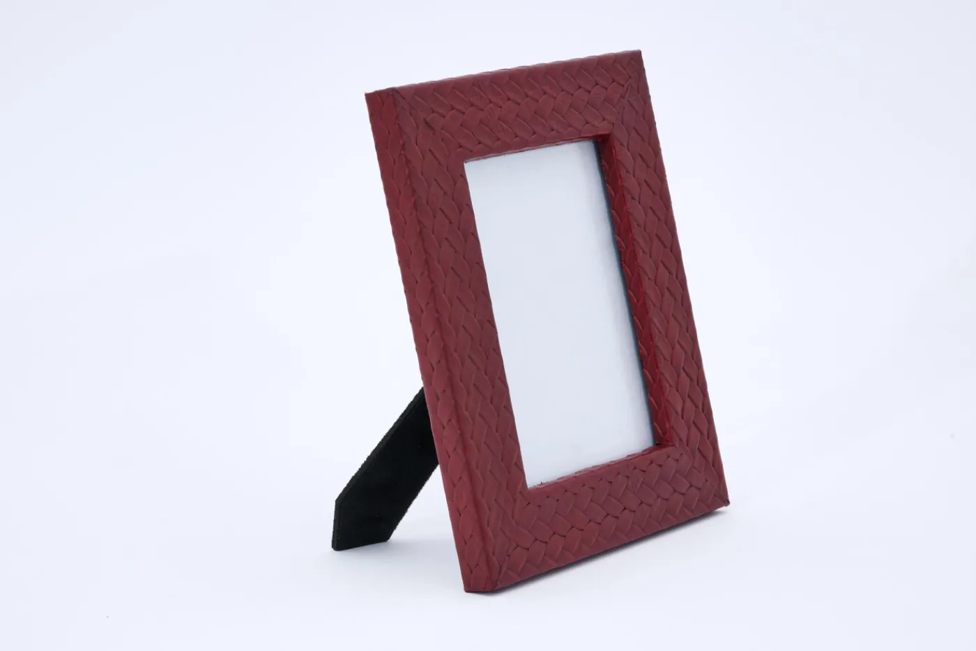 Cadres Photo|Cadres Photo<Flamant CLAYTON, cadre photo, cuir, 13x18 Rouge