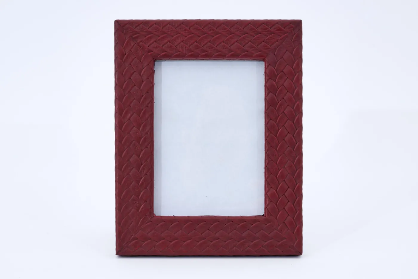 Cadres Photo|Cadres Photo<Flamant CLAYTON, cadre photo, cuir, 13x18 Rouge
