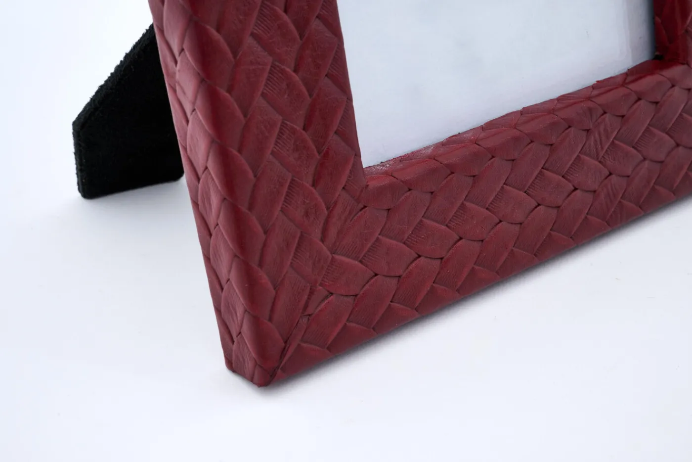 Cadres Photo|Cadres Photo<Flamant CLAYTON, cadre photo, cuir, 13x18 Rouge