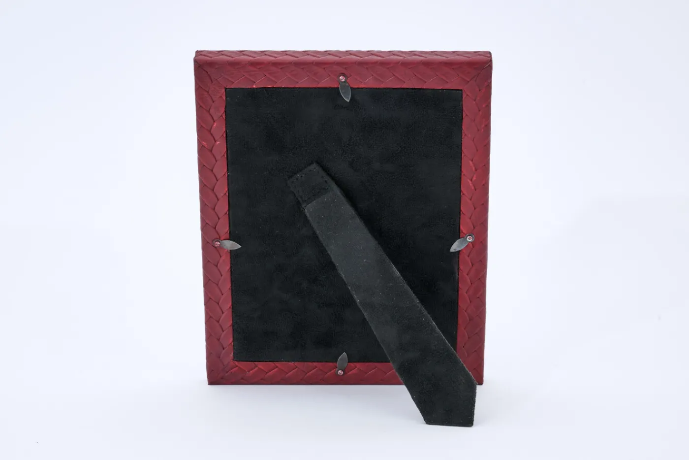Cadres Photo|Cadres Photo<Flamant CLAYTON, cadre photo, cuir, 13x18 Rouge