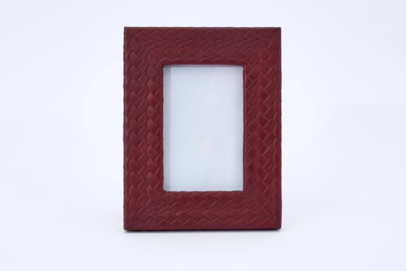 Cadres Photo|Cadres Photo<Flamant CLAYTON, cadre photo, cuir, 10x15 Rouge