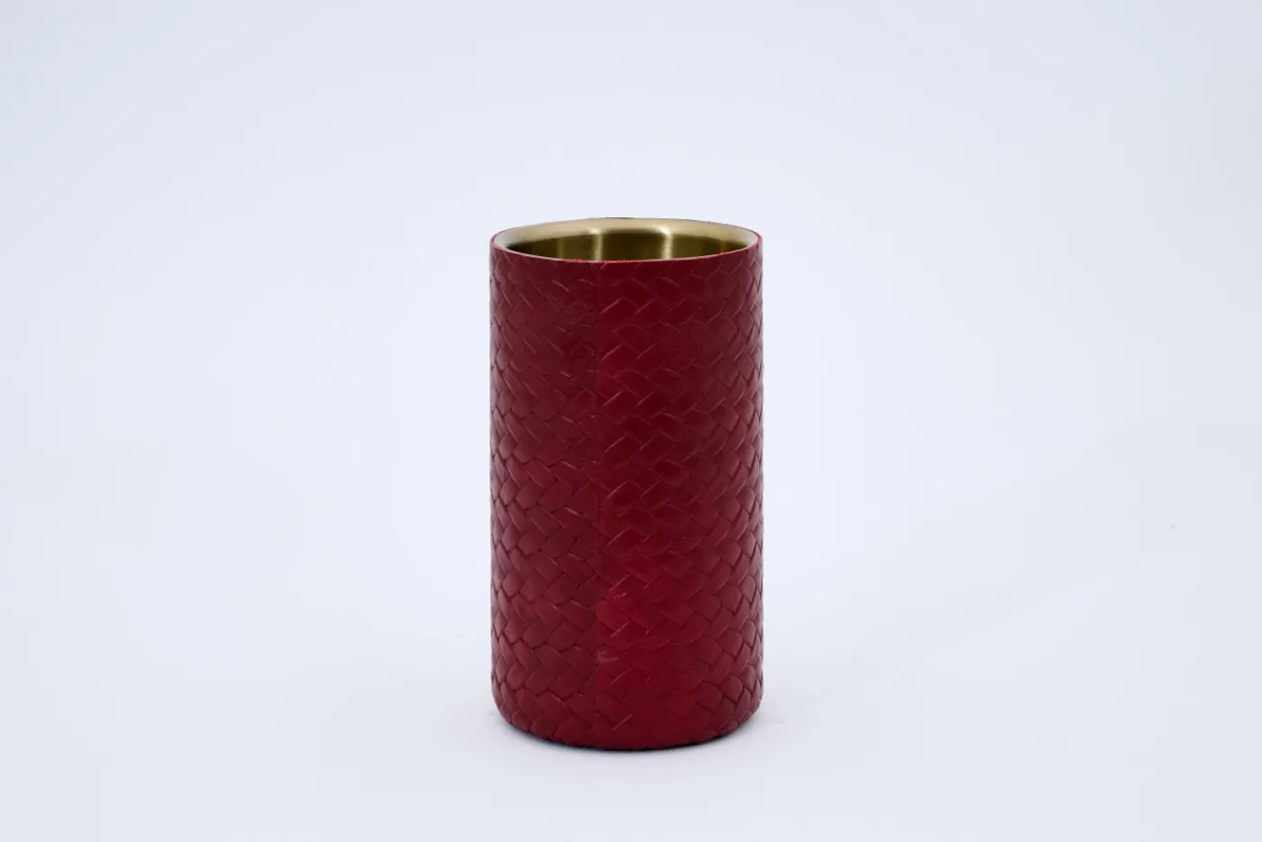 Carafes Et Bouteilles|Carafes Et Bouteilles<Flamant CLAYTON, porte-bouteille, cuir Rouge