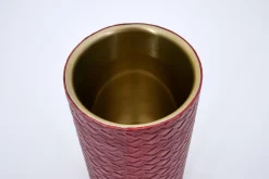 Carafes Et Bouteilles|Carafes Et Bouteilles<Flamant CLAYTON, porte-bouteille, cuir Rouge