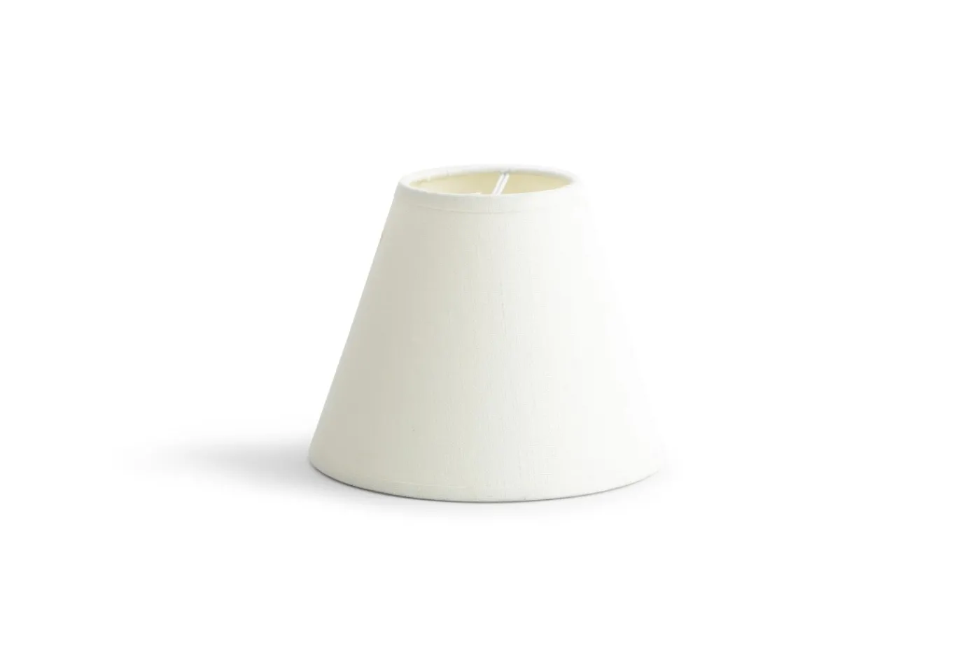 Abat-Jour|Luminaire<Flamant CLIPS, abat-jour, écru, conique, 14 cm Blanc