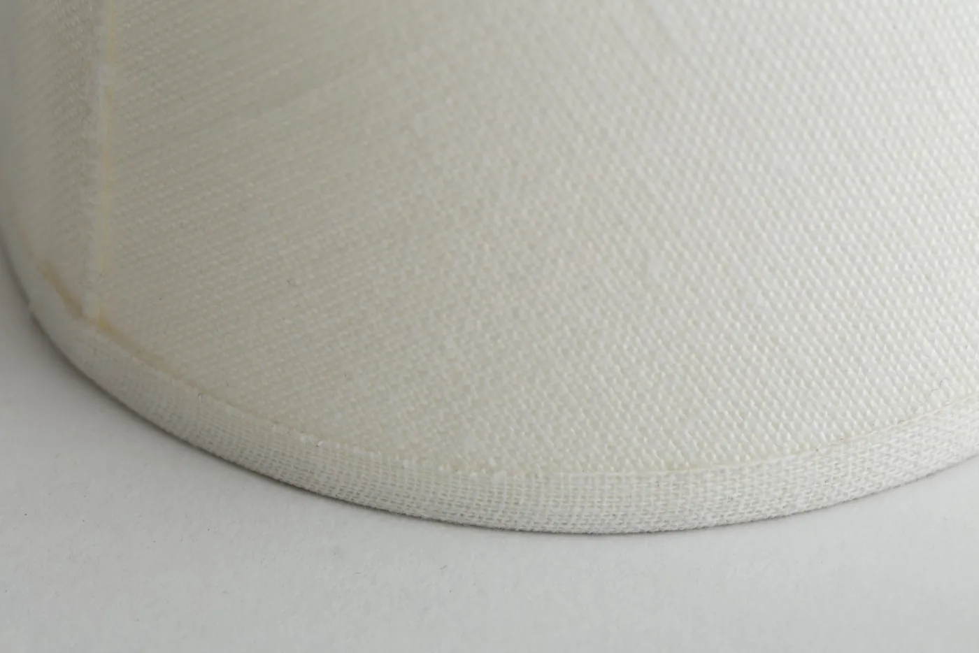 Abat-Jour|Luminaire<Flamant CLIPS, abat-jour, écru, cylindrique, 10 cm Blanc