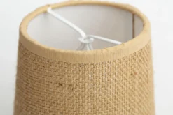 Abat-Jour|Luminaire<Flamant CLIPS, abat-jour, jute, cylindrique, 10 cm Brun