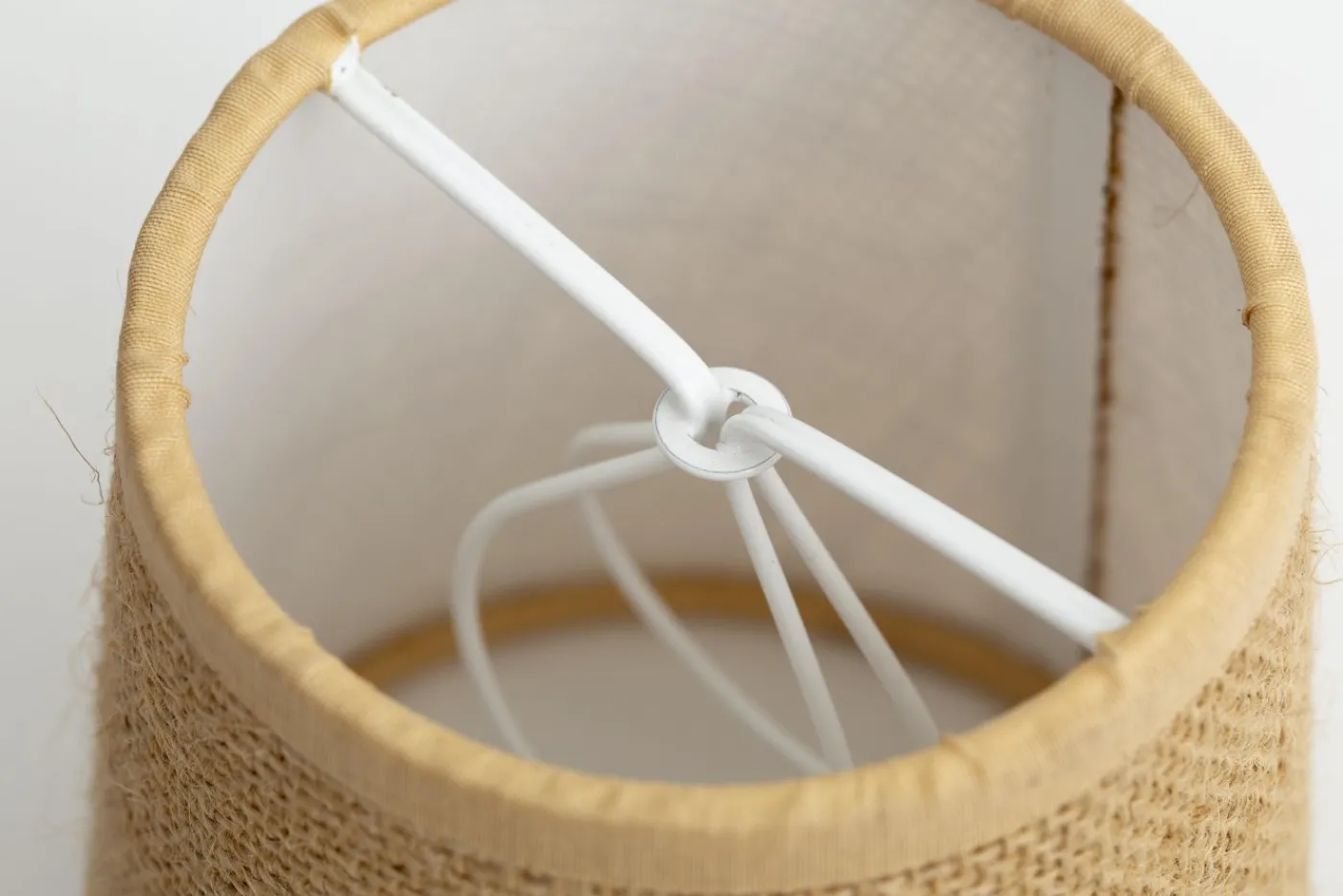Abat-Jour|Luminaire<Flamant CLIPS, abat-jour, jute, cylindrique, 10 cm Brun