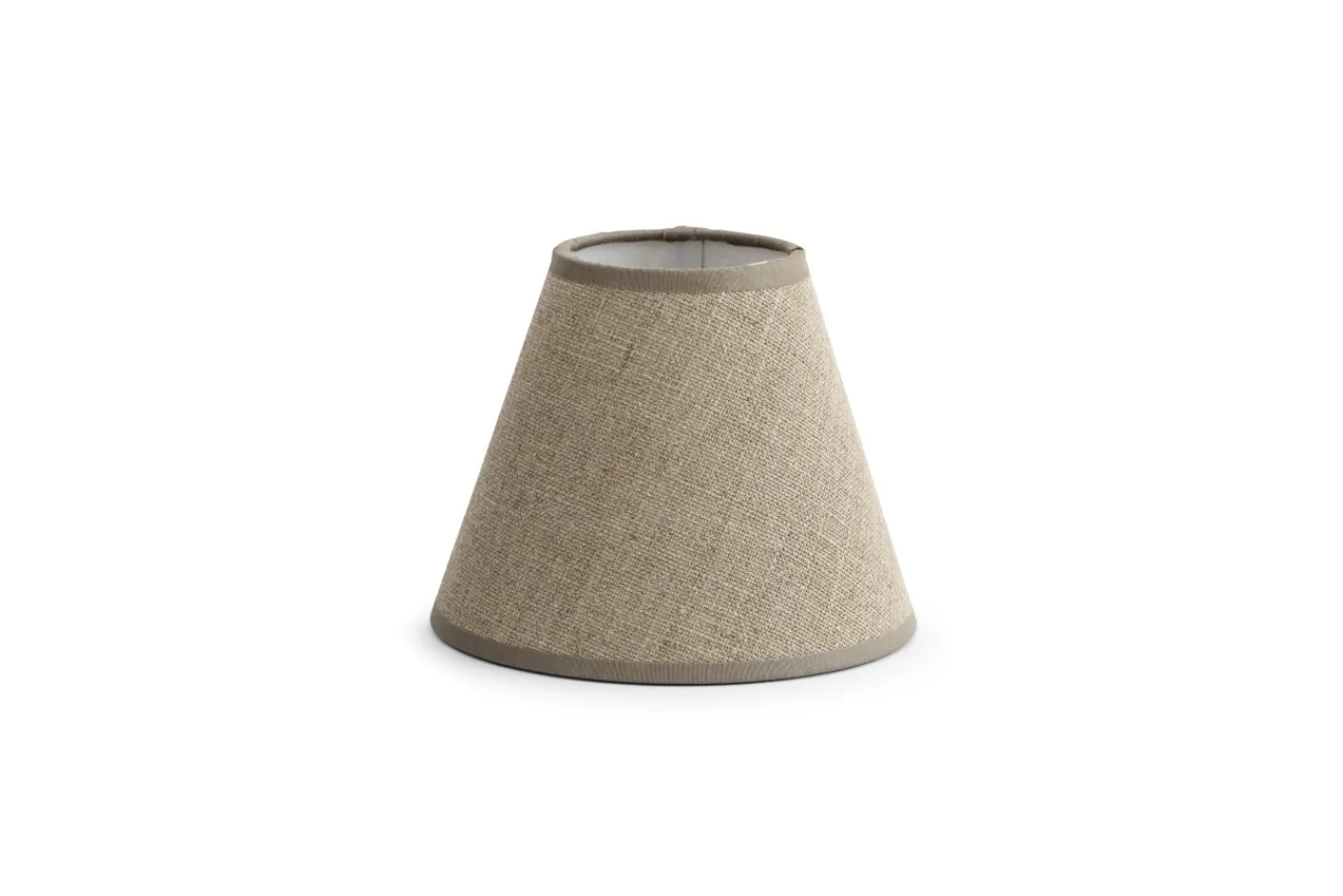 Abat-Jour|Luminaire<Flamant CLIPS, abat-jour, naturel, conique, 14 cm Blanccassé