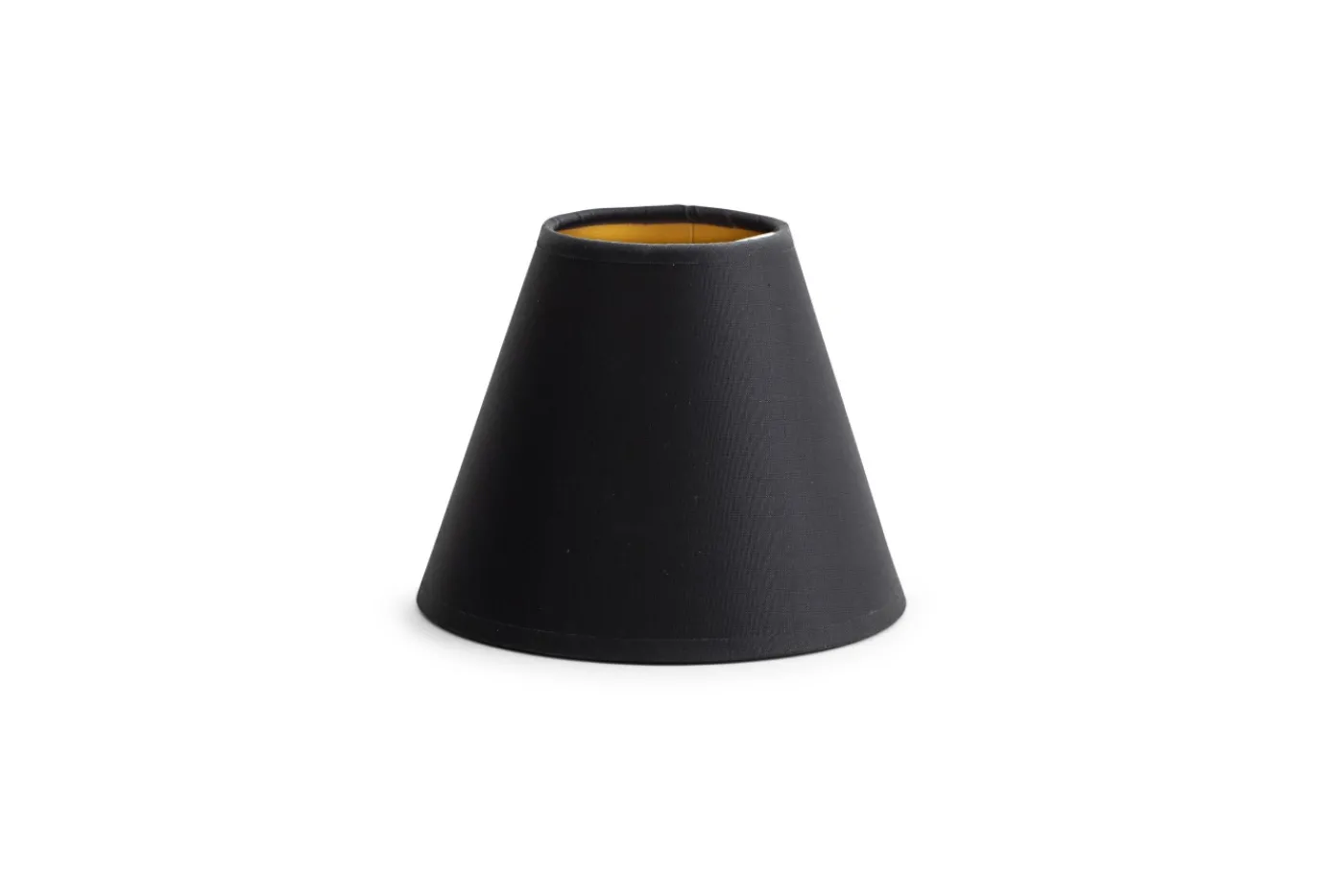 Abat-Jour|Luminaire<Flamant CLIPS, abat-jour, et or, conique, 14 cm Noir