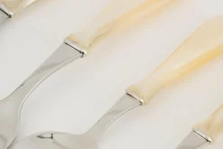 Couverts|Couverts<Flamant COLINE, couverts à salade, set de 2 Blanccassé