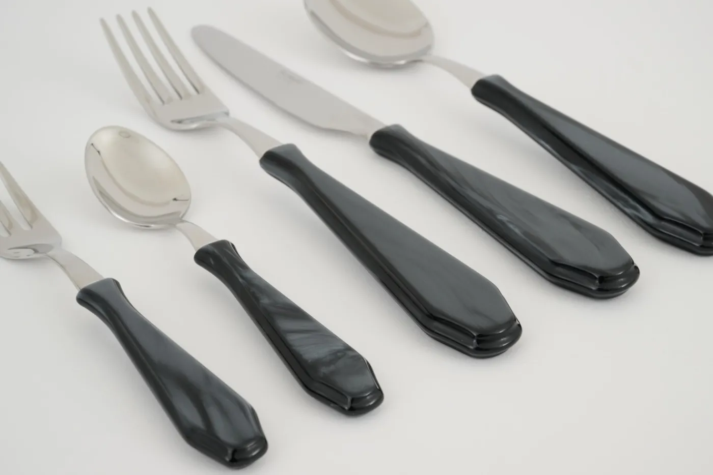 Couverts|Couverts<Flamant COLINE, couverts à salade, set de 2 Noir