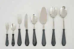 Couverts|Couverts<Flamant COLINE, serveur de gâteau Noir