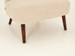 Fauteuils|Sièges<Flamant CORALLINE, fauteuil, tissu Blanccassé