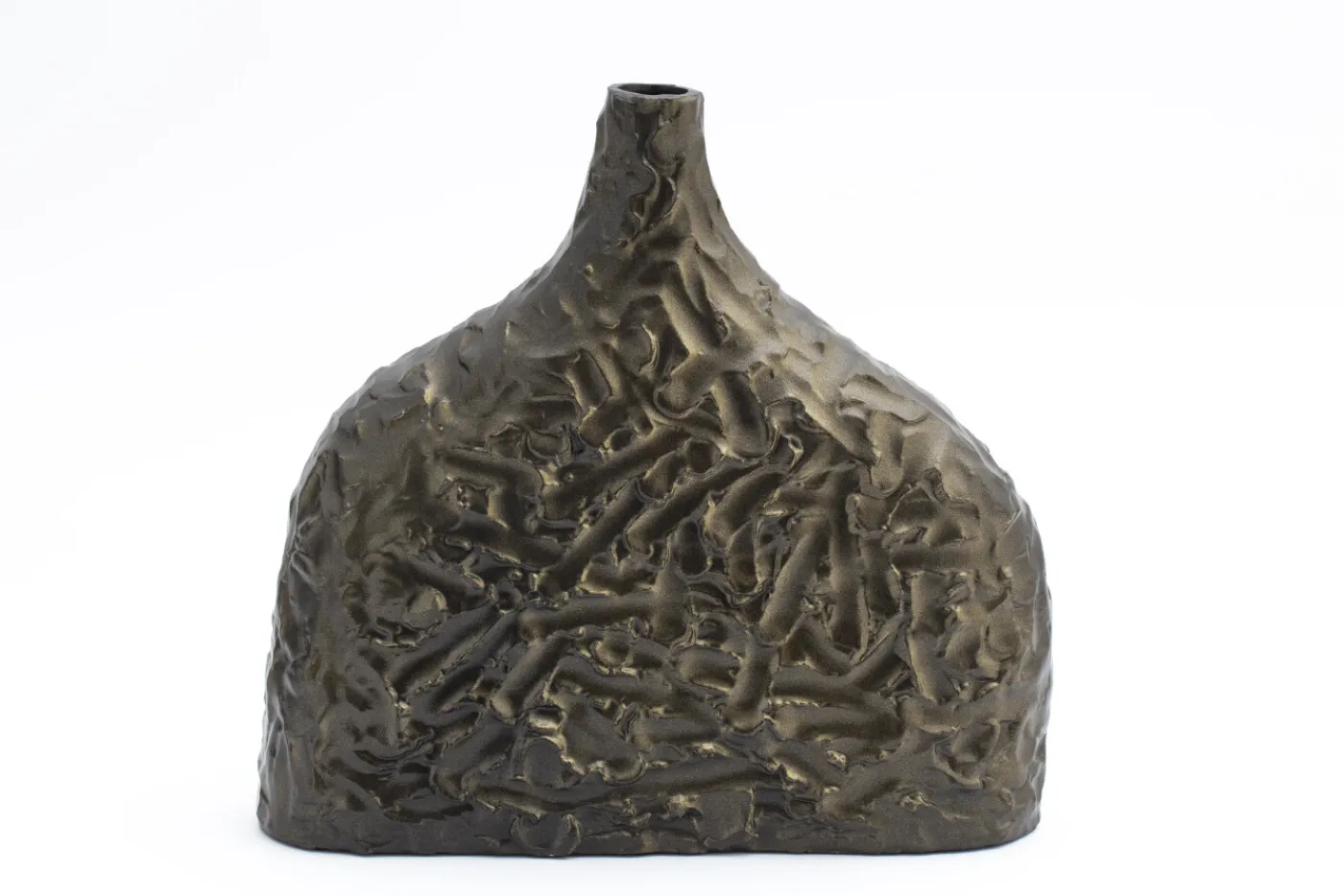 Pots Et Vases|Décoration<Flamant CORRALEE, vase, céramique, bronze, S Brun