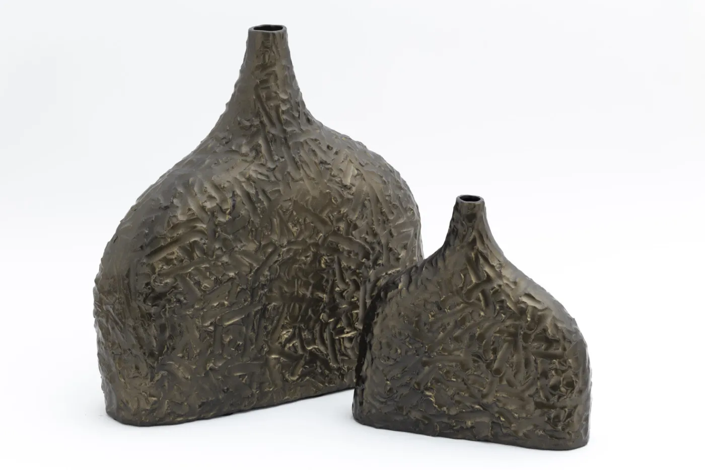 Pots Et Vases|Décoration<Flamant CORRALEE, vase, céramique, bronze, S Brun