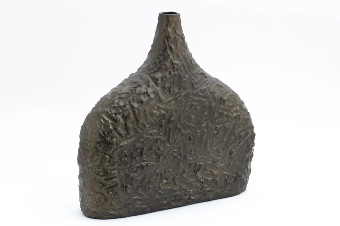 Pots Et Vases|Décoration<Flamant CORRALEE, vase, céramique, bronze, L Brun