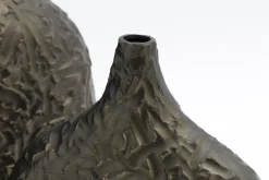 Pots Et Vases|Décoration<Flamant CORRALEE, vase, céramique, bronze, L Brun