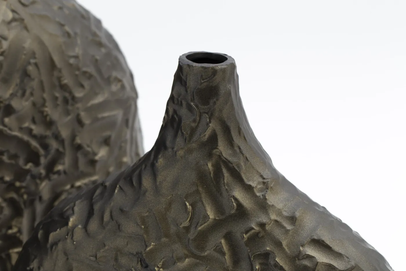 Pots Et Vases|Décoration<Flamant CORRALEE, vase, céramique, bronze, L Brun