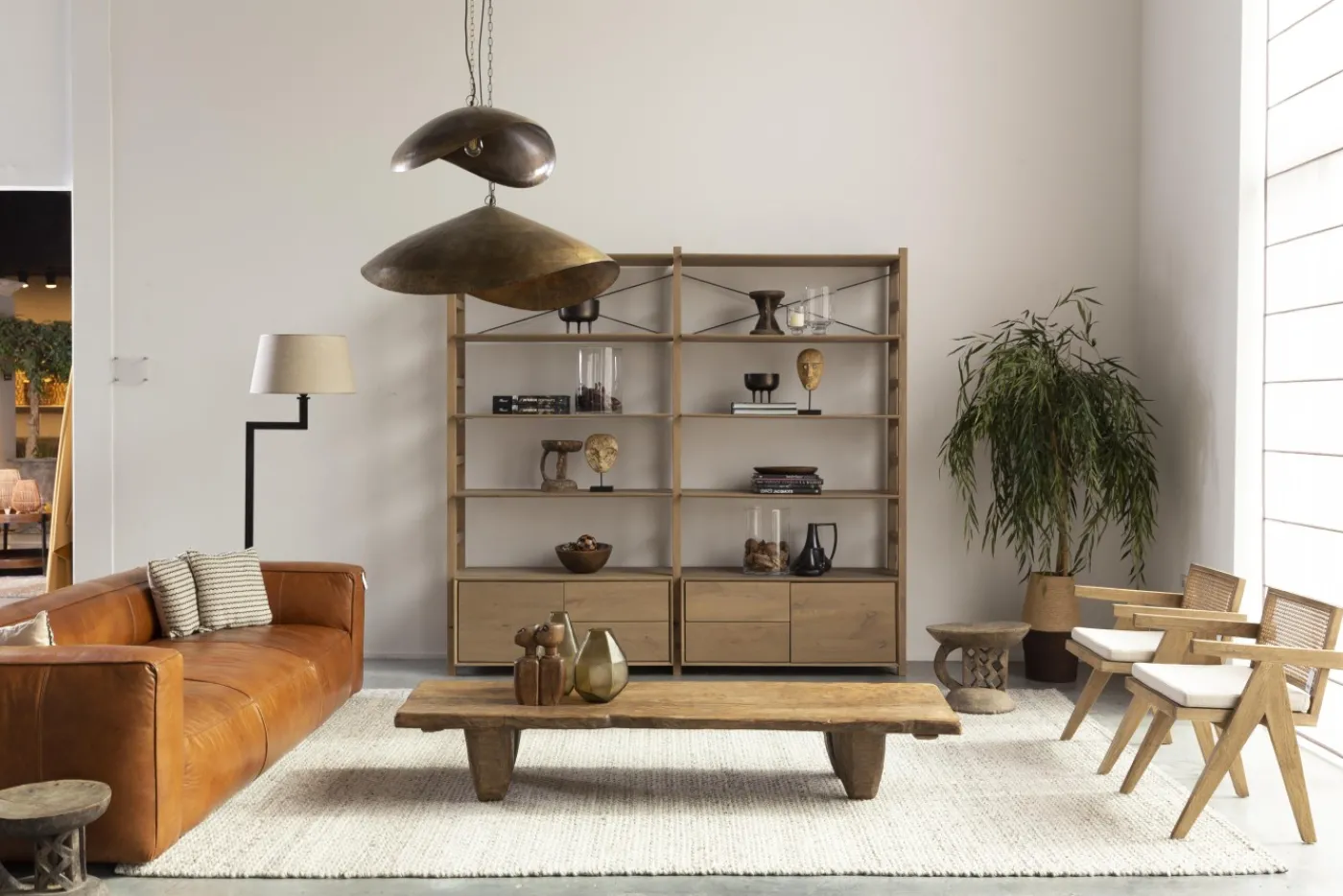 Suspensions Et Lustres|Luminaire<Flamant COSI, lampe suspension, fini laiton antique, M Or