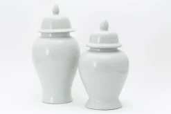 Pots Et Vases|Décoration<Flamant COSICO, potiche, , L Blanc
