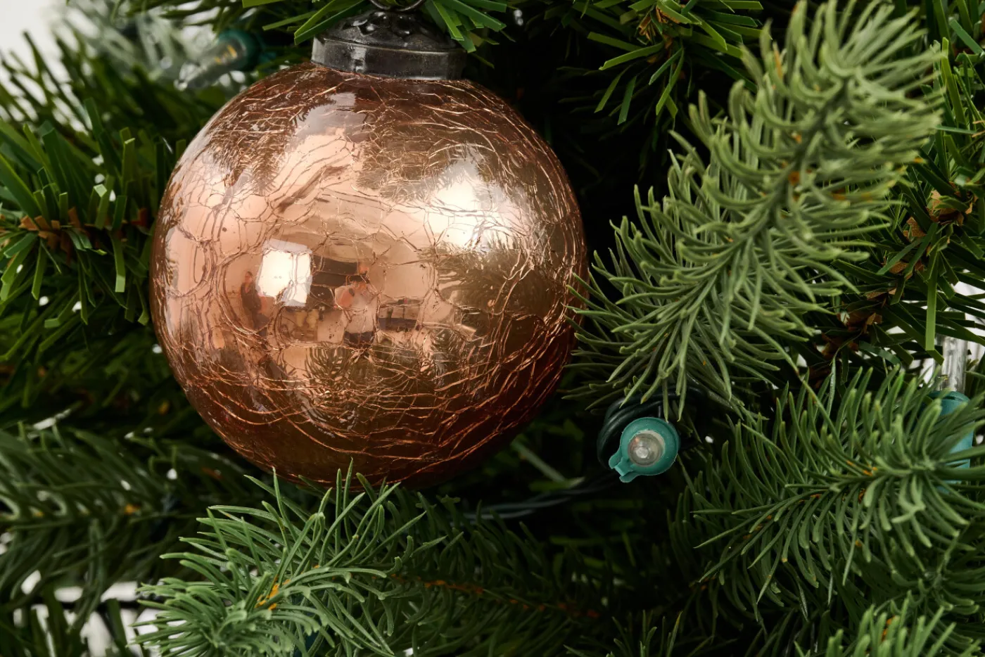 Boules De Noël|Boules De Noël<Flamant CRACKLE, boule de Noël, blush, S Rose