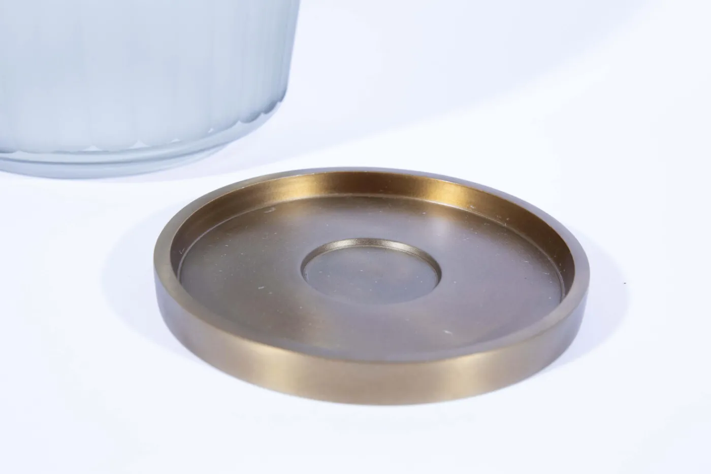 Porte Bougie, Chauffe-Plats Et Photophores|Porte Bougie, Chauffe-Plats Et Photophores<Flamant CUSTODIO, photophore, verre et métal, L Vert