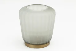 Porte Bougie, Chauffe-Plats Et Photophores|Porte Bougie, Chauffe-Plats Et Photophores<Flamant CUSTODIO, photophore, verre et métal, M Vert