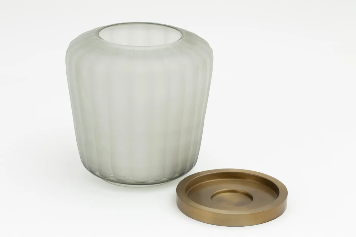 Porte Bougie, Chauffe-Plats Et Photophores|Porte Bougie, Chauffe-Plats Et Photophores<Flamant CUSTODIO, photophore, verre et métal, M Vert