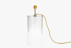 Lampes|Lampes De Table Et De Bureau<Flamant CYPRI, lampe de table, verre, S Or