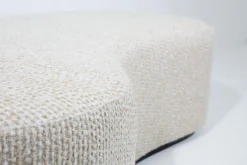 Poufs Et Bouts De Canapé|Sièges<Flamant DANIEL, pouf, blanc/beige Blanccassé