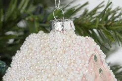 Boules De Noël|Boules De Noël<Flamant DARICK, pendentif Noël Rose