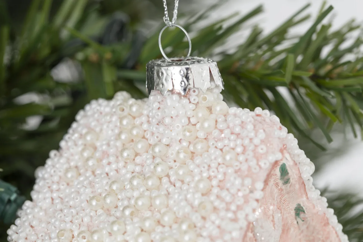 Boules De Noël|Boules De Noël<Flamant DARICK, pendentif Noël Rose