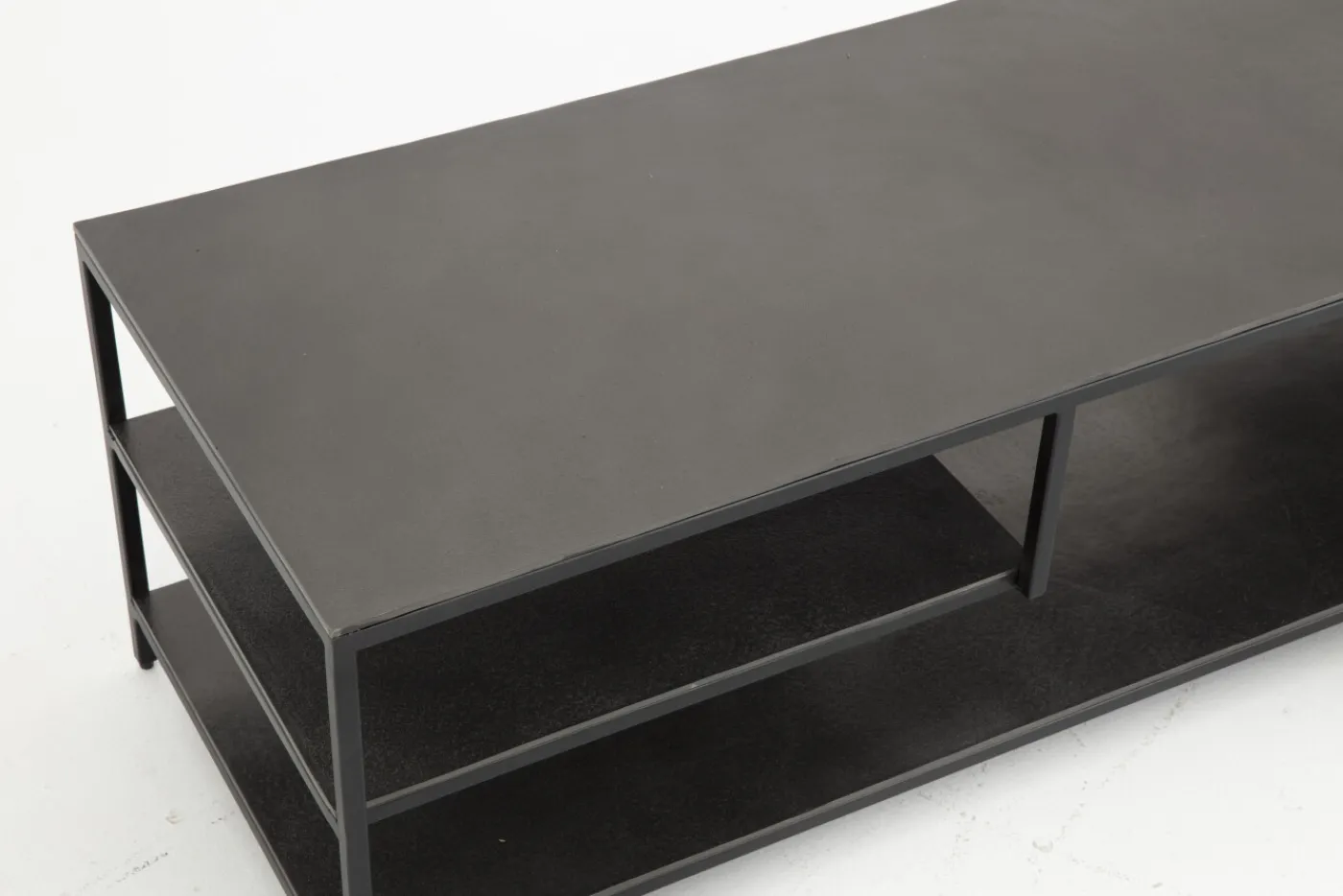 Tables De Salon|Tables De Salon<Flamant DARION, table basse, rectangulaire, métal Noir