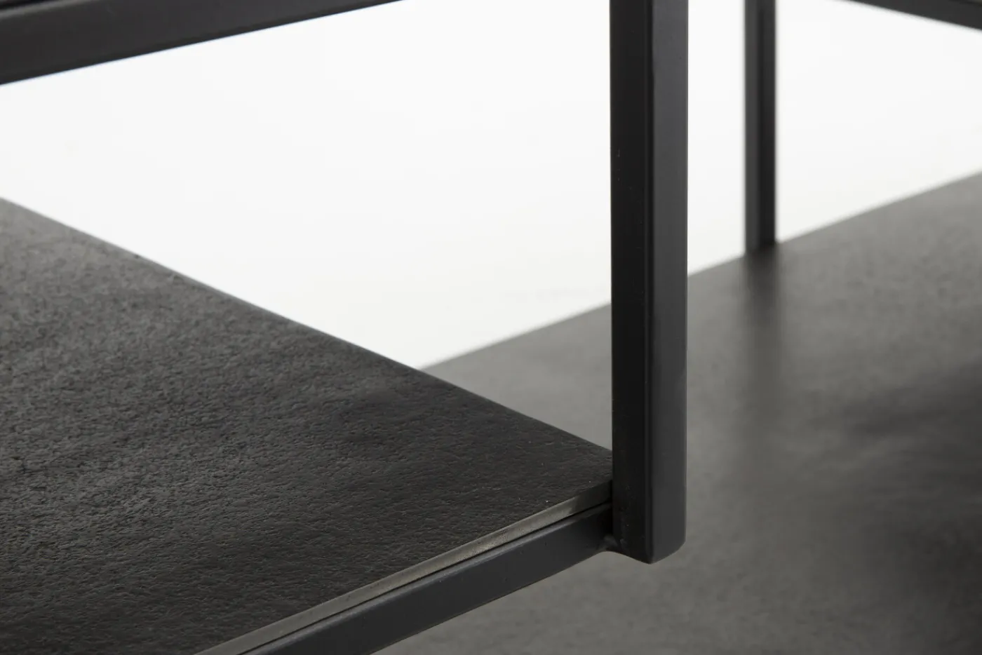 Tables De Salon|Tables De Salon<Flamant DARION, table basse, rectangulaire, métal Noir