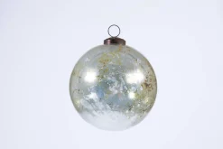 Boules De Noël|Boules De Noël<Flamant DEBBY, boule de Noël, Argent