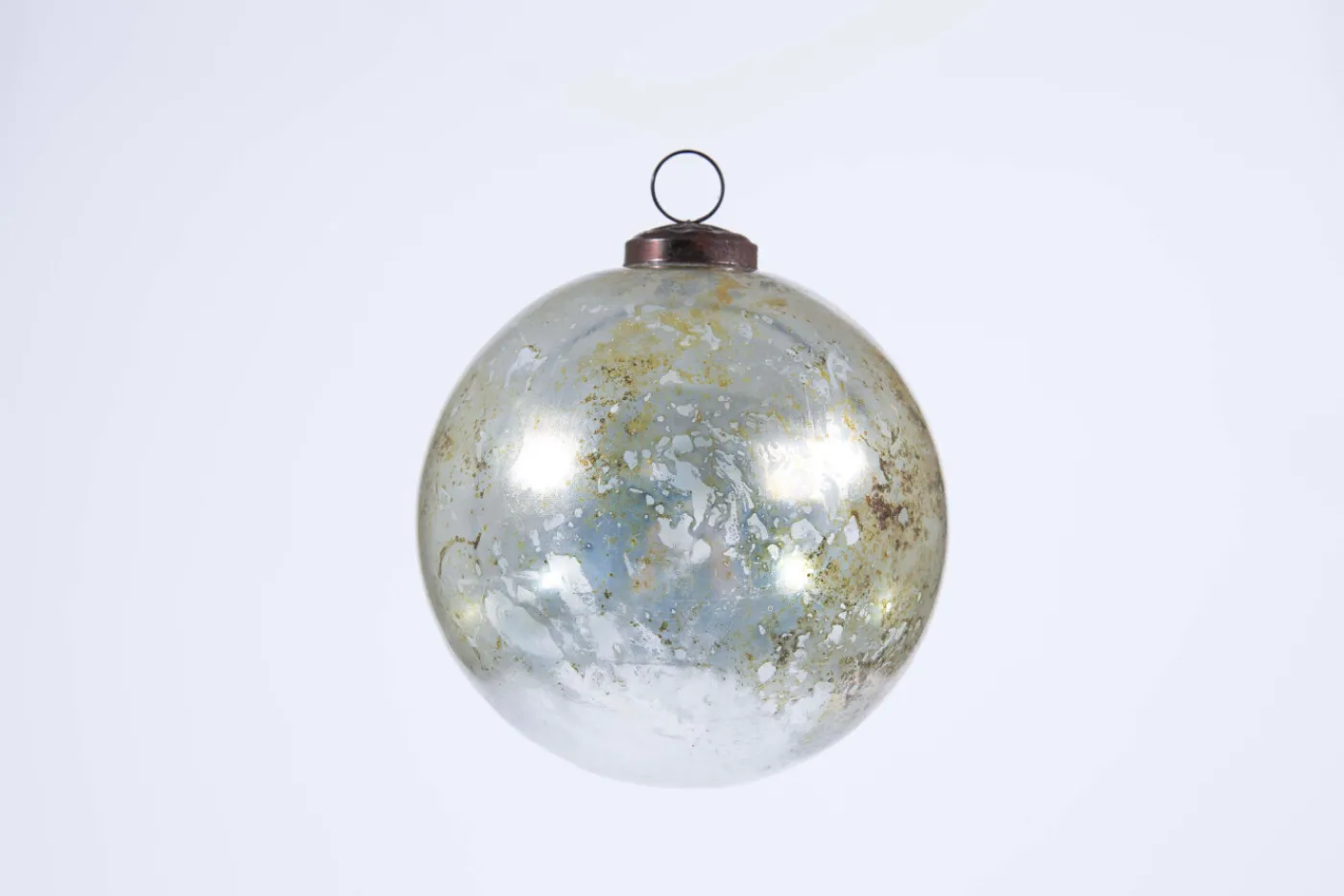 Boules De Noël|Boules De Noël<Flamant DEBBY, boule de Noël, Argent