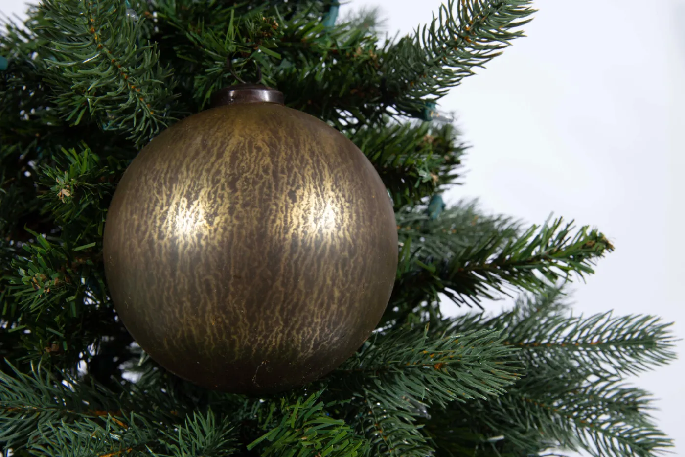 Boules De Noël|Boules De Noël<Flamant DEBBY, boule de Noël, Or